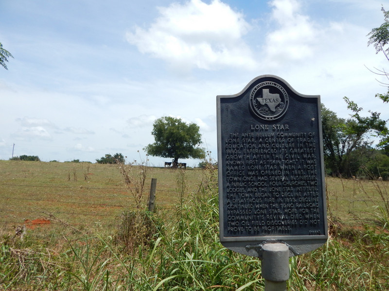 Texas Highways 235 & 2274, Lone Star Historic Marker