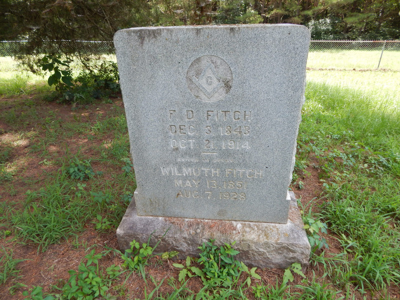 Fitch Cemetery, Cherokee County Road 4714