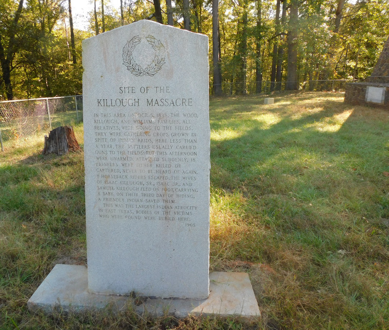 Killough Massacre Historic Marker