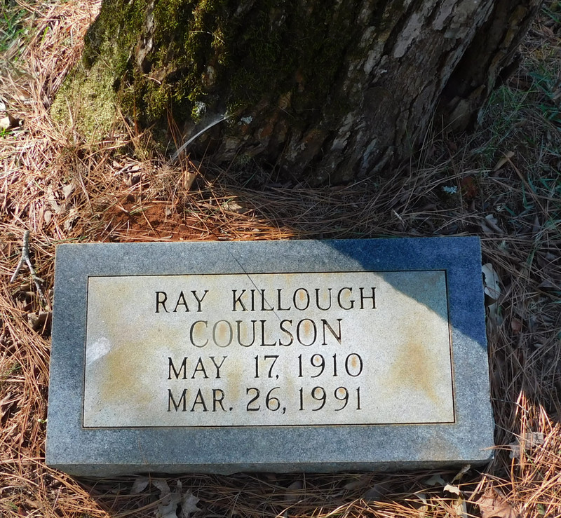 Ray Killough Coulson marker
