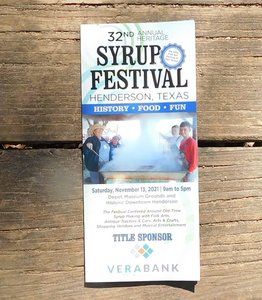 Syrup Festival Program