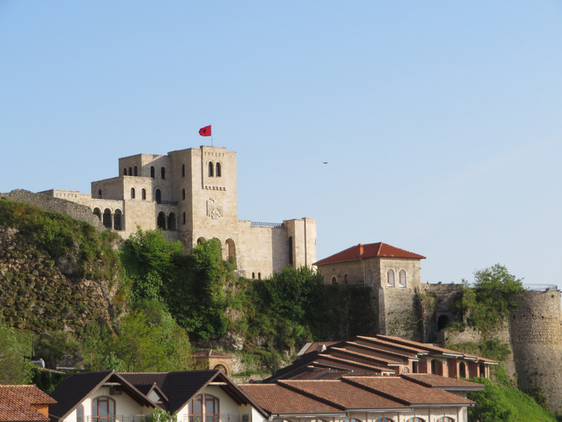 Albania - Kruje - Skanderbeg Museum - valley side 