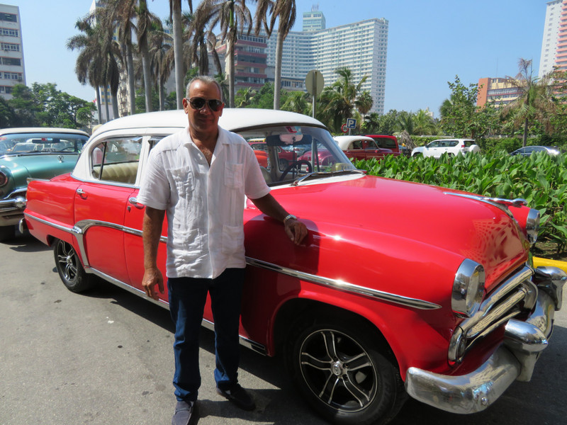 Jesus & '54 Dodge -At Hotel Nacionale 
