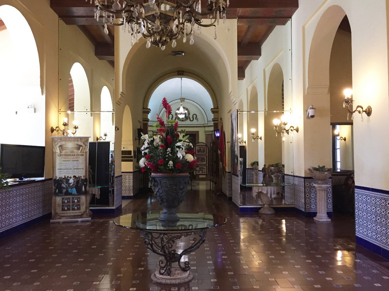 Lobby in Hotel Nacional de Cuba