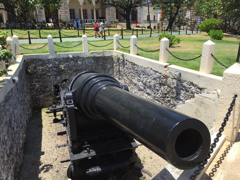 Cannon/Coastal Gun at Hotel Nacional de Cuba