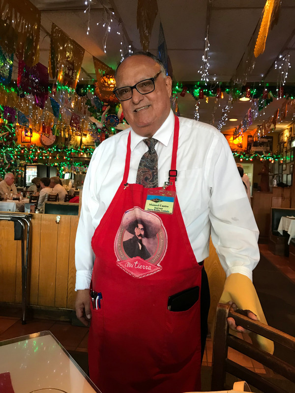 Mr. Manuel Castro - Legendary of Mi Tierra Cafe