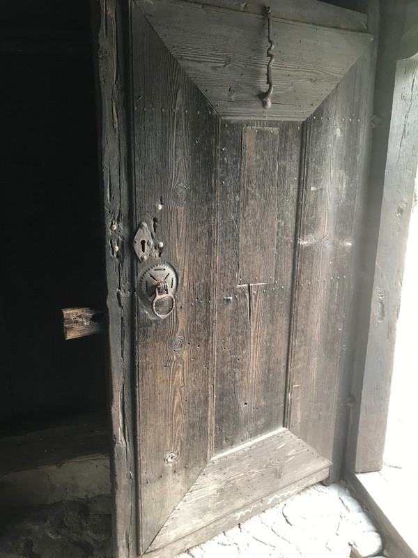 Ancient locks and door knocker