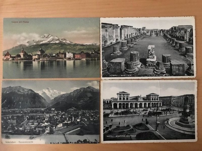 Vintage - Switzerland and Italy