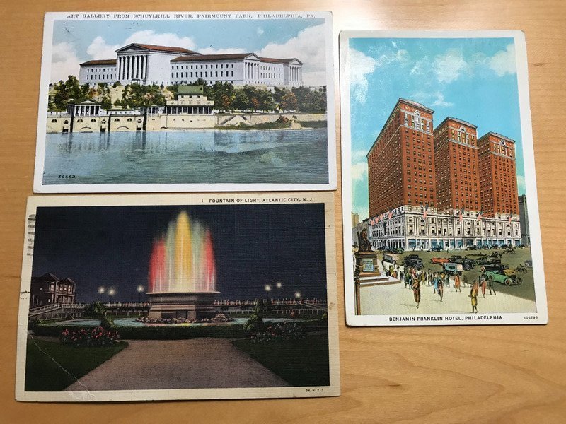 Vintage - Scenes from Philadelphia and Atlantic City