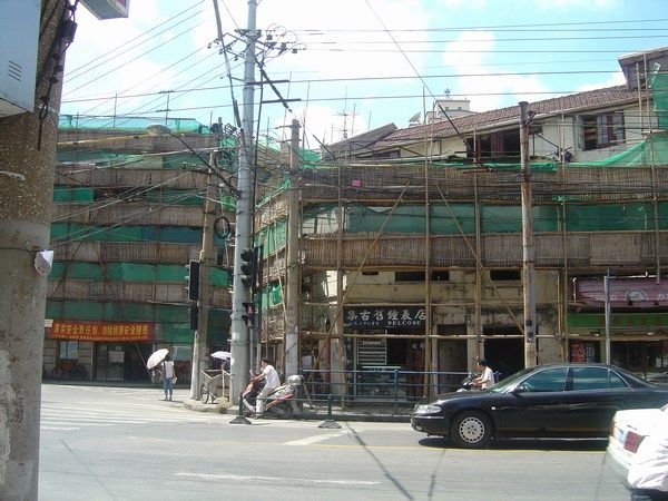 China style scaffolding!