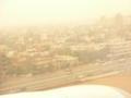Flying into Khartoum