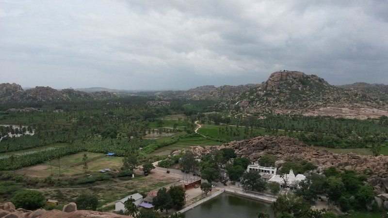 View from Anegundi fort