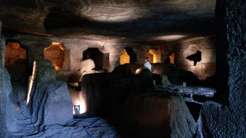 Ajanta - Cave 24. Unfinished