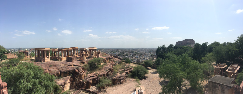 View from Jaswant Thada