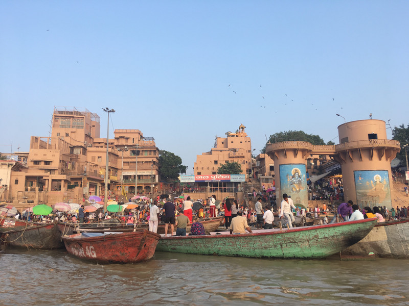 Busy morning Ghats