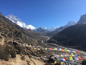 View of Dingboche