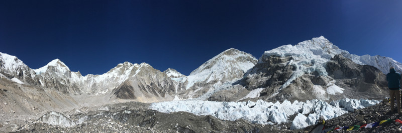 View from base camp