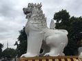 Lion at entrance to Mandalay Hill