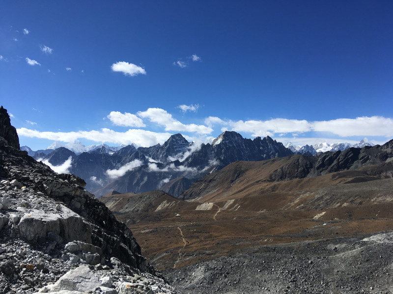 View from the Cho La pass