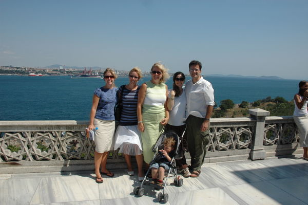 with the Robles, overlooking the Bosphorus