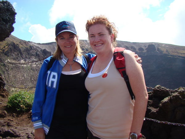 Mt. Vesuvius - Yes WE hiked