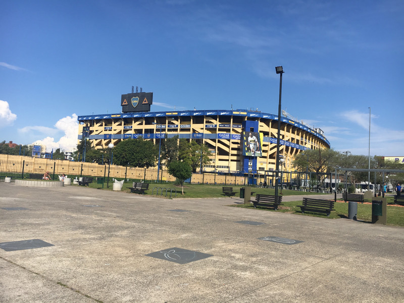 Boca Juniors ground.