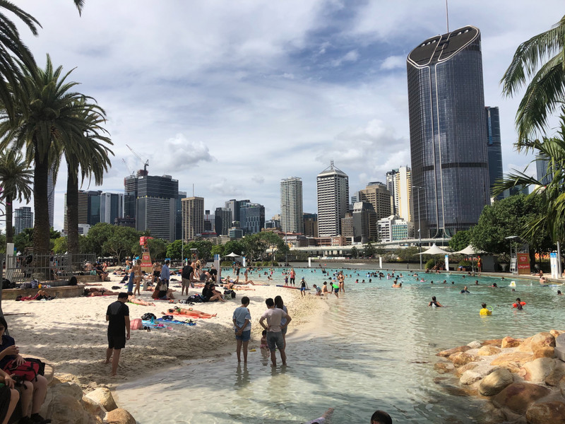 beach and pools Brisbane