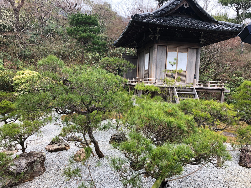 Poets house at the Tenryu-ji Temple 
