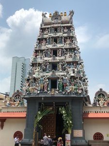 Indian temple - Chinatown Singapore
