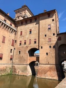 castle and moat Ferrara 