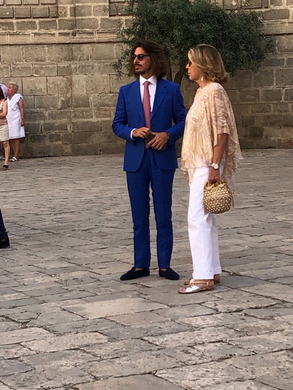 only an Italian could get away with that suit