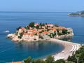 Sveti Stefan - view from our balcony 
