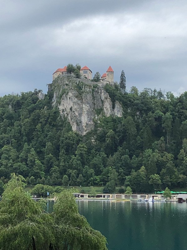 Castle above Lake Bled 