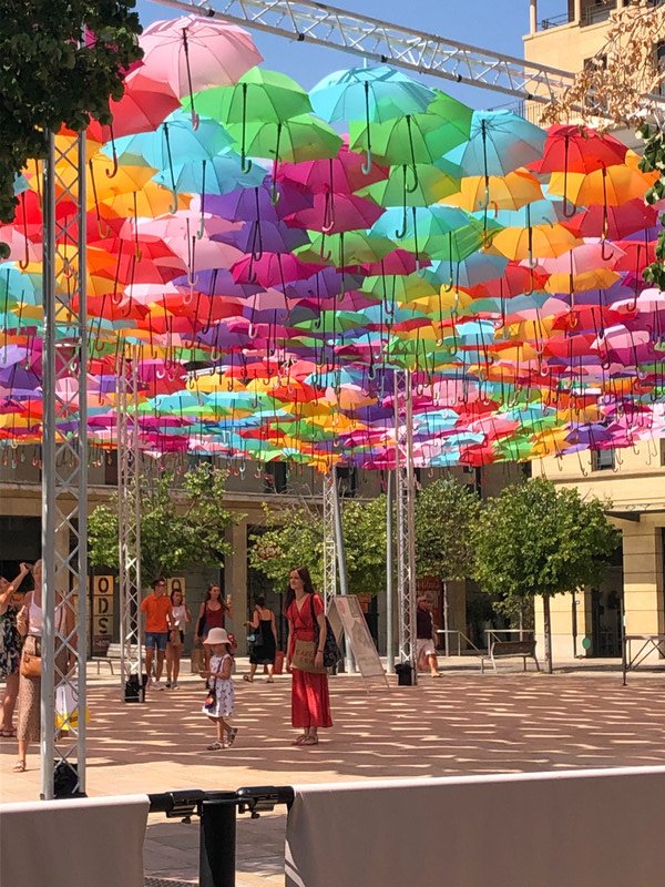 umbrellas Aix-en-Provence