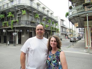 Walking in the French Quarter