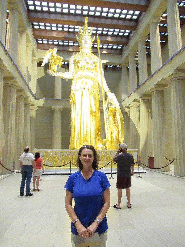 Athena in the Parthenon