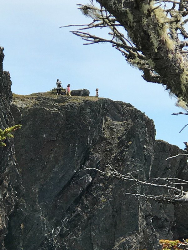 cliffs on hike