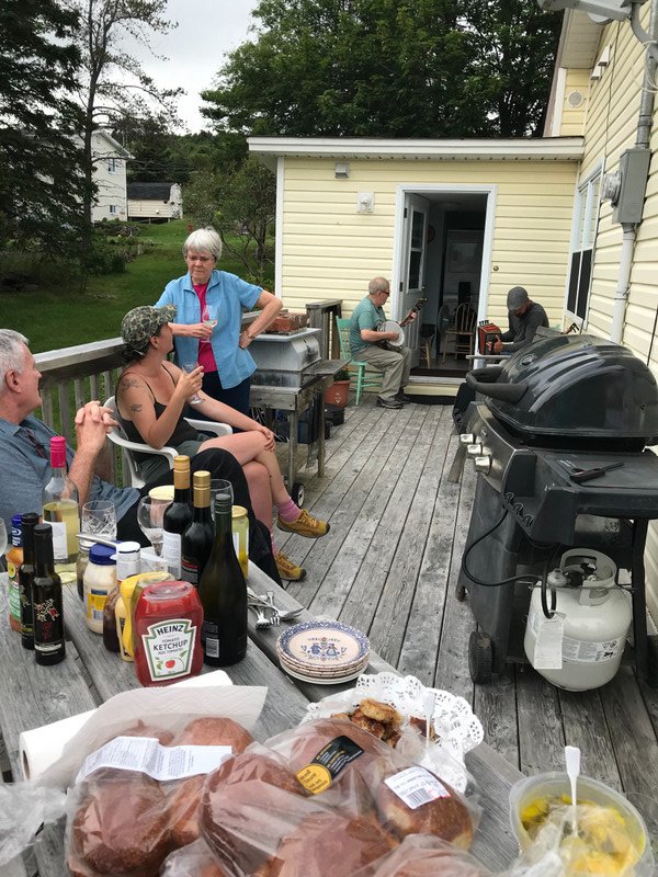 Cookout at Felicity’s mom’s house-Carbonear