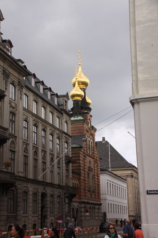 Church - gold steeple