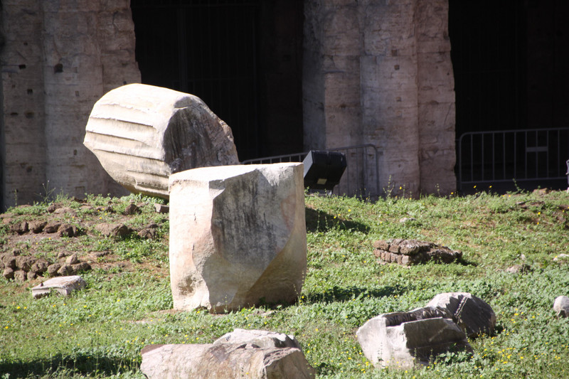 Ruins - Theatre of Marcellus and the Portico of Octavia