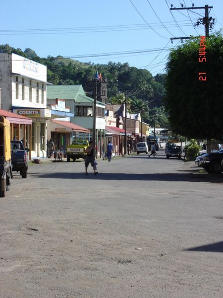 The Main Street of Levuka