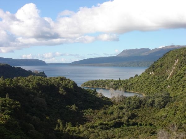 Mt. Terawera outside Rotorua