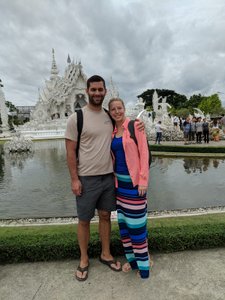 Kristy and Brad at White Temple