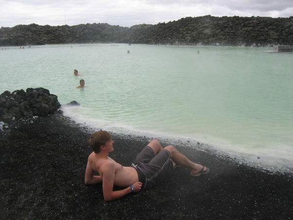 Catching a Tan.. the Icelandic Way
