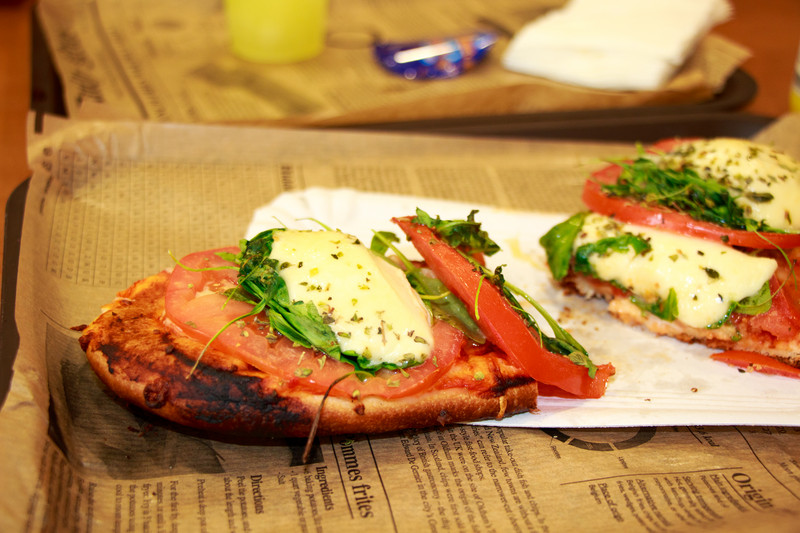 Caprese sandwich - what is not to like?