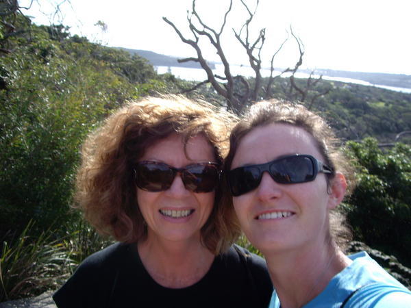 Anj & Mum on Balmoral walk