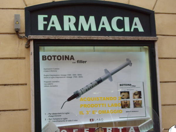 Anyone for botox at the local pharmacy?