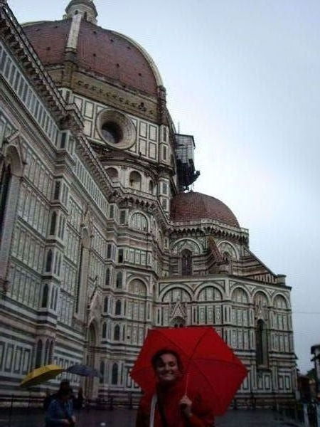 Raining at the Duomo in Florence