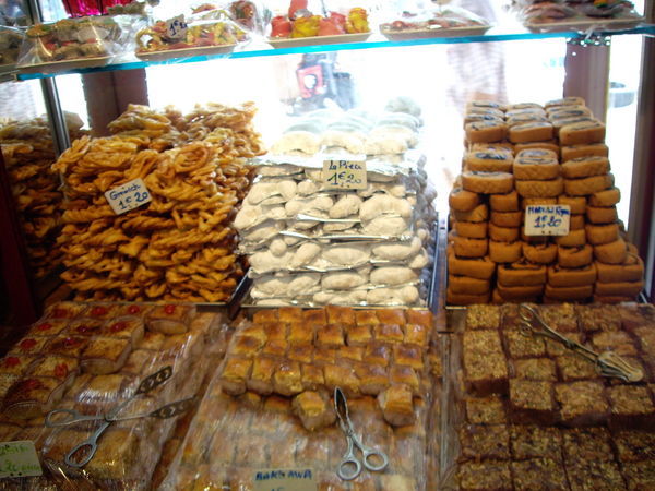 Middle eastern sweet store, Marseille