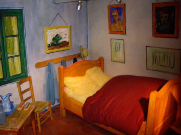 Reconstruction of Van Gogh's room - Arles